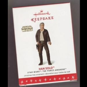 Han Solo Star Wars The Force Awakens Hallmark Christmas ornament